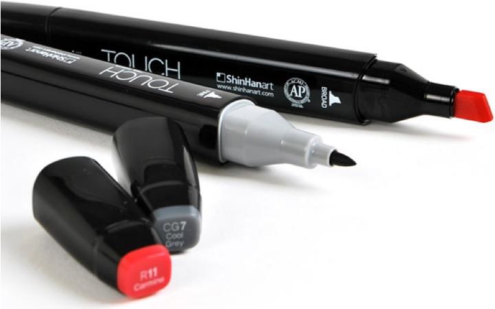 Actual product image Twin Marker Set (Black)
