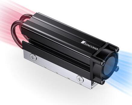 Produktbild Jonsbo M.2-7 - Kühler für M.2-SSDs, schwarz