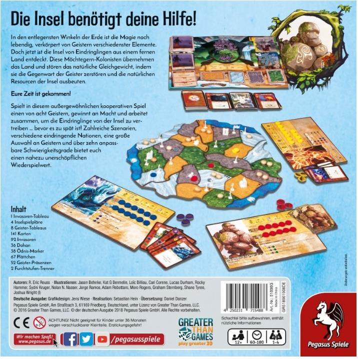 Image du produit Pegasus L'île de l'esprit (Allemand)