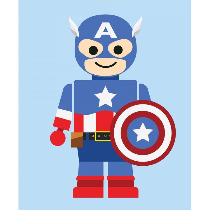 Produktbild Trenddeko Captain America Spielzeug (192 x 260 cm)