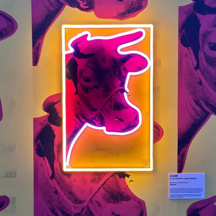 Image du produit YellowPop Andy Warhol Cow (60x37cm) (60 x 37 cm)