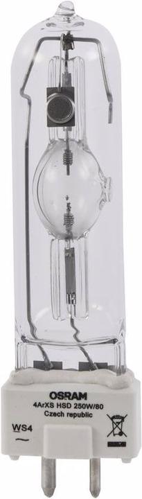 Actual product image Osram HSD 250 Halogen Light Effect Bulb 95 V GY9.5 250 W (250 W, GY9.5)