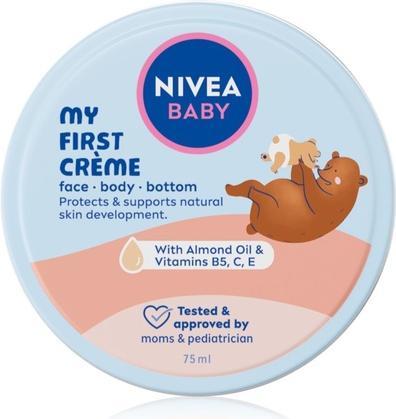 Produktbild NIVEA Face. Body and Hand Cream Baby (Face. Body and Hand Cream) 75 ml (Körpermilch, 75 ml)