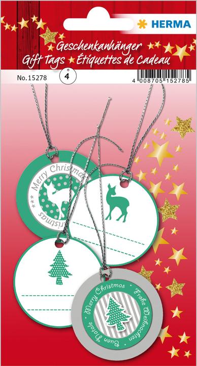 Immagine prodotto HERMA Etichetta regalo (Decorazioni da regalo, 4 x)