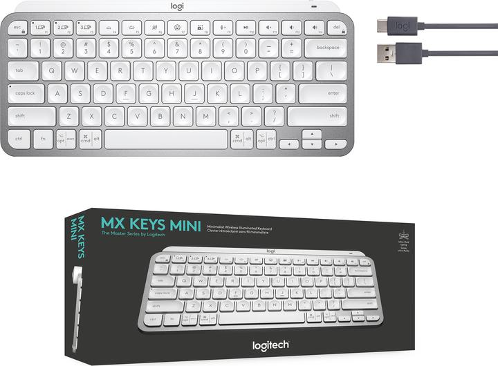Image du produit Logitech MX Keys Mini (CH, Sans fil)