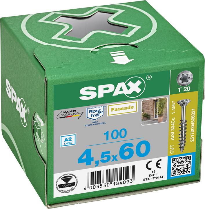 Immagine prodotto Spax Viti autoforanti A2 (100 Viti per pezzo)
