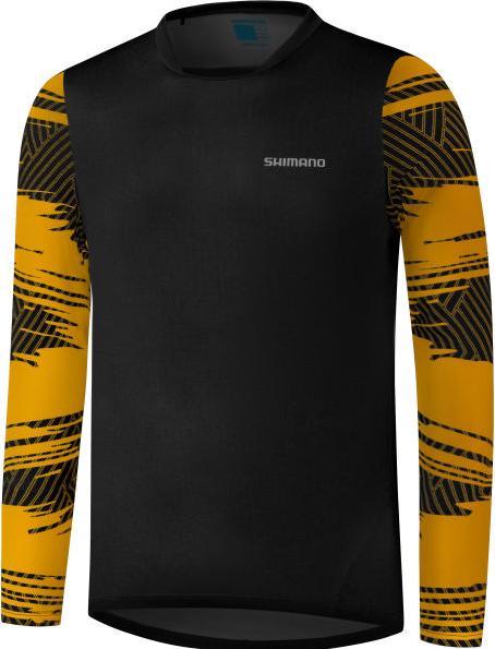 Image du produit Shimano MYOKO Maillot à manches longues Mustard Yellow S (S)