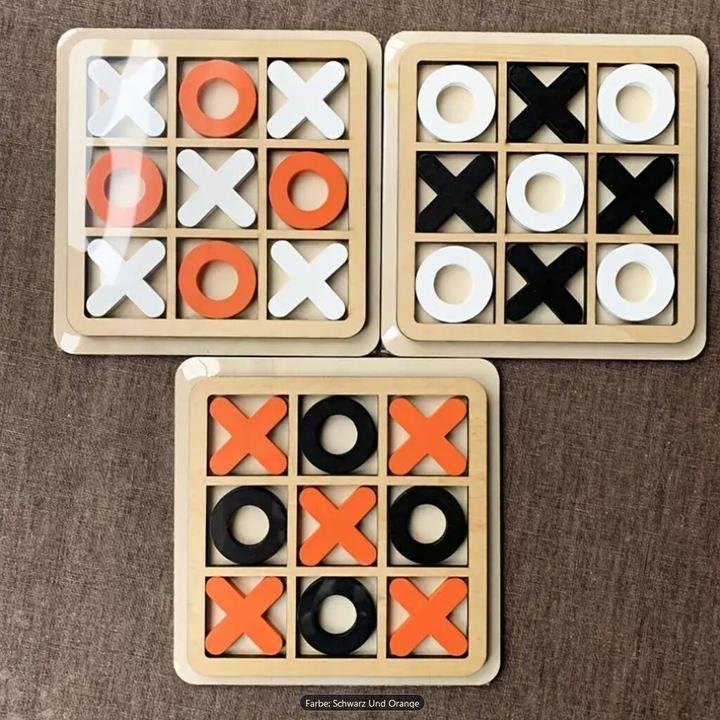 Productafbeelding Champ Tic Tac Toe houten bordspel