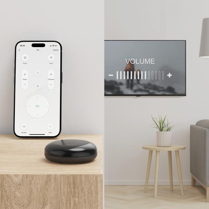 Actual product image Hama Smarte WLAN-Universal-Fernbedienung, Infrarot, für Sprach-/App-Steuerung (Universal remote control, Infrared, Wi-Fi)