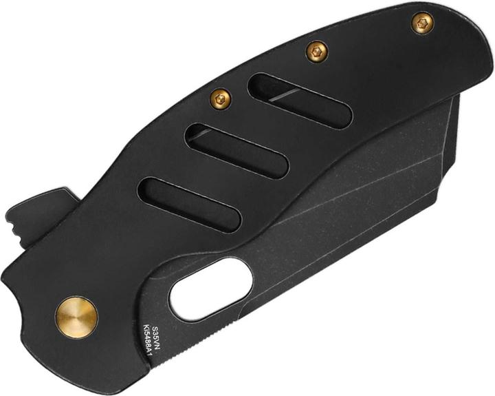 Produktbild Kizer Sheepdog C01C XL S35VN Titanium All Black (10 cm)