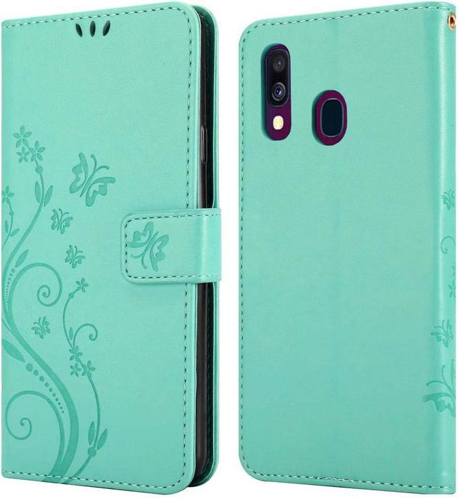 Productafbeelding Cadorabo Bloemen Boekomslag (Samsung Galaxy A40)