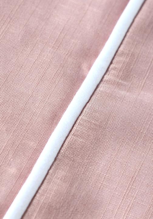 Actual product image nordic coast company Baby bedding old pink