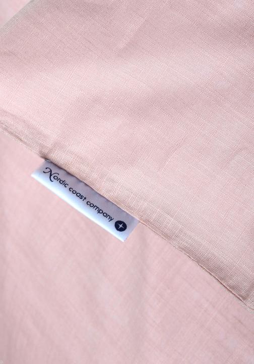 Actual product image nordic coast company Baby bedding old pink
