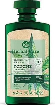 Farmona FARMONA Herbal Care Regenerating Shampoo regenerujący szampon do włosów Konopie 330ml (330 ml)