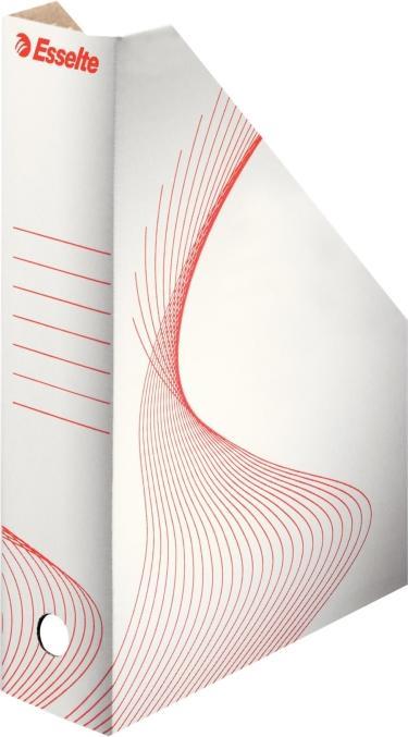 Produktbild Esselte Zeitschriftenhalter Karton, a4, weiss (A4)