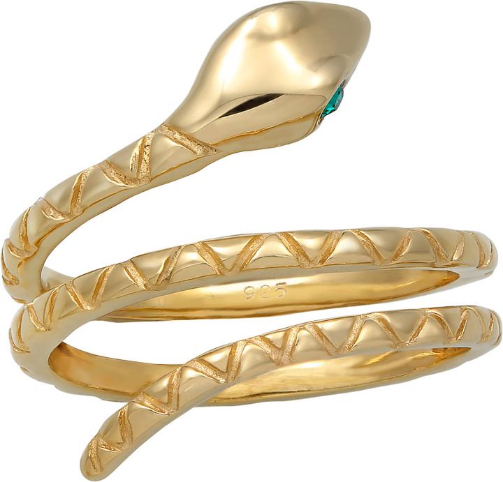Immagine prodotto Elli Anello da mignolo, serpente (54, 925 Argento)