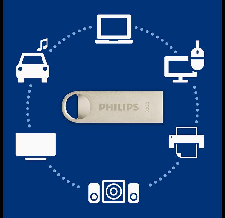Produktbild Philips Moon Edition 2.0 (32 GB, USB-A, USB 2.0)