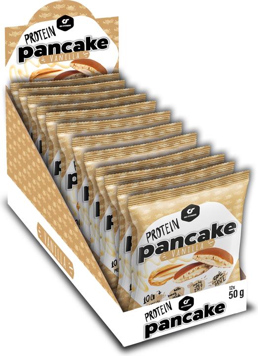 Immagine prodotto Go Fitness Pancake proteici (Vaniglia, 12 pz., 600 g)