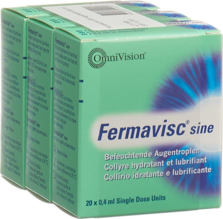 Produktbild OmniVision sine Gtt Opht (24 ml, Fermavisc sine Gtt Opht)