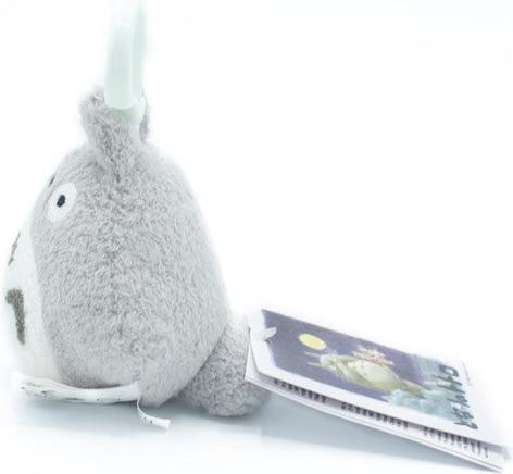 Actual product image - Porte-Clés Peluche Totoro Gris - 8 cm (8 cm)