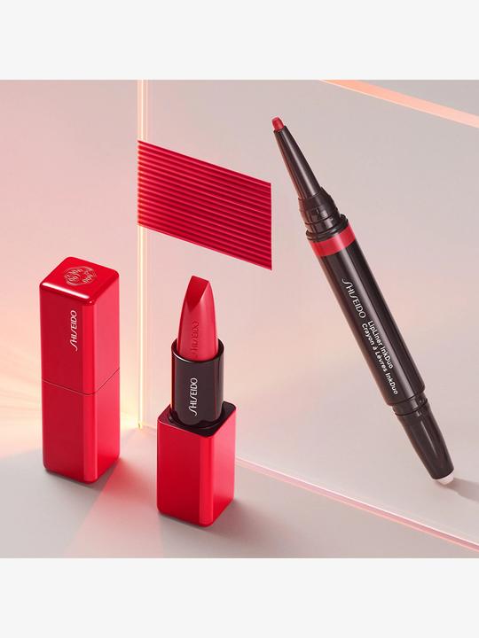 Actual product image Shiseido Technosatin Gel Lipstick No 403 (403 AUGMENTED NUDE)