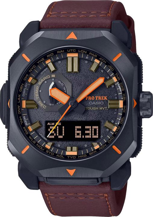 Casio Pro-Trek - PRW-6900YL-5ER (Digitaluhr, Analoguhr, 45 mm)
