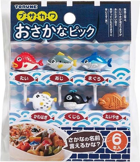 Immagine prodotto Torune Bento picks "Fish" confezione da 6