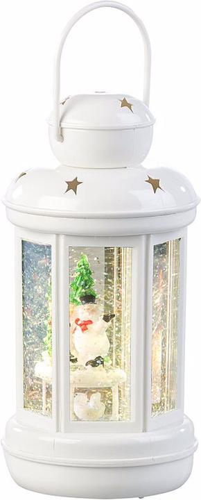 Immagine prodotto Infactory Lanterna LED con turbinio di neve e pupazzo di neve decorativo (1 x)