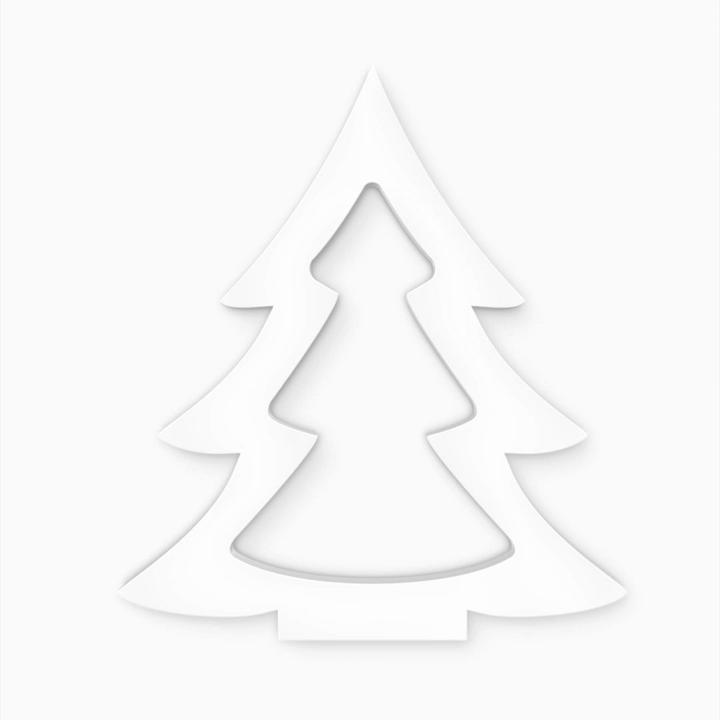 Immagine prodotto Trenddeko Lettera decorativa 3D Fir Tree 02 (18 x 20 cm)