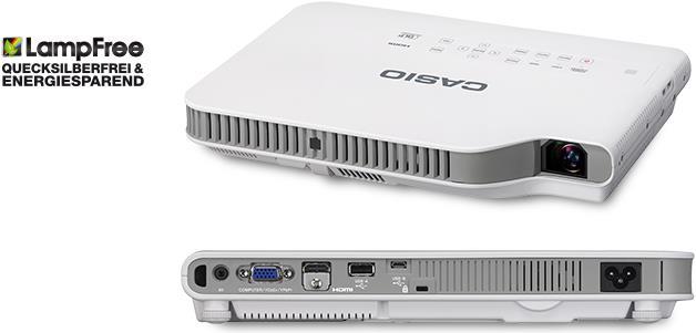 Actual product image Casio Xj-A257 (WXGA, 3000 lm, 1.15 - 2.3:1)