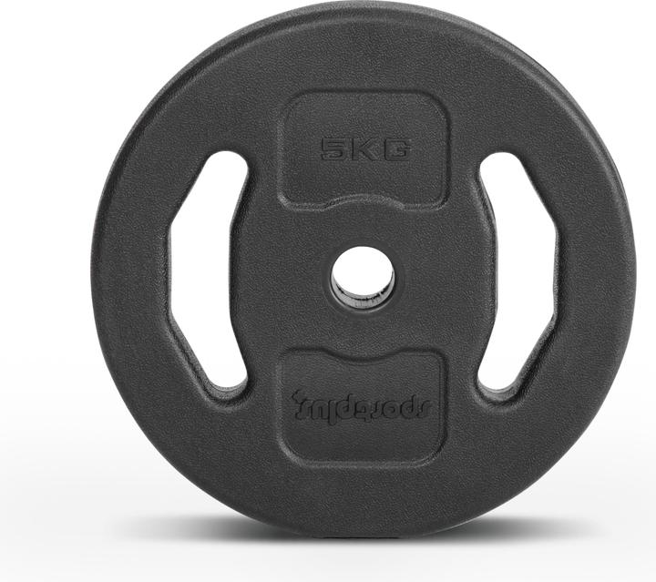 Immagine prodotto Sportplus Set di piastre di peso da 25 kg (4 x 5 kg, 2 x 2,5 kg)