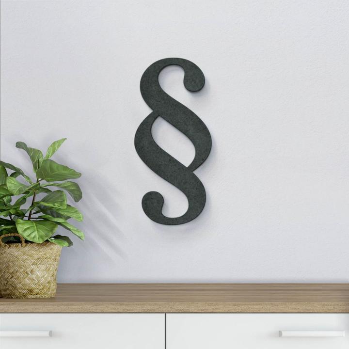 Produktbild Trenddeko Paragraph (14 x 30 cm)