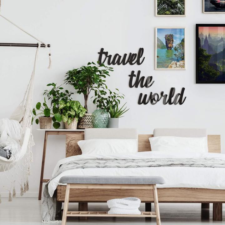 Immagine prodotto Trenddeko Viaggiare per il mondo (112 x 15 cm, 149 x 20 cm, 223 x 30 cm)