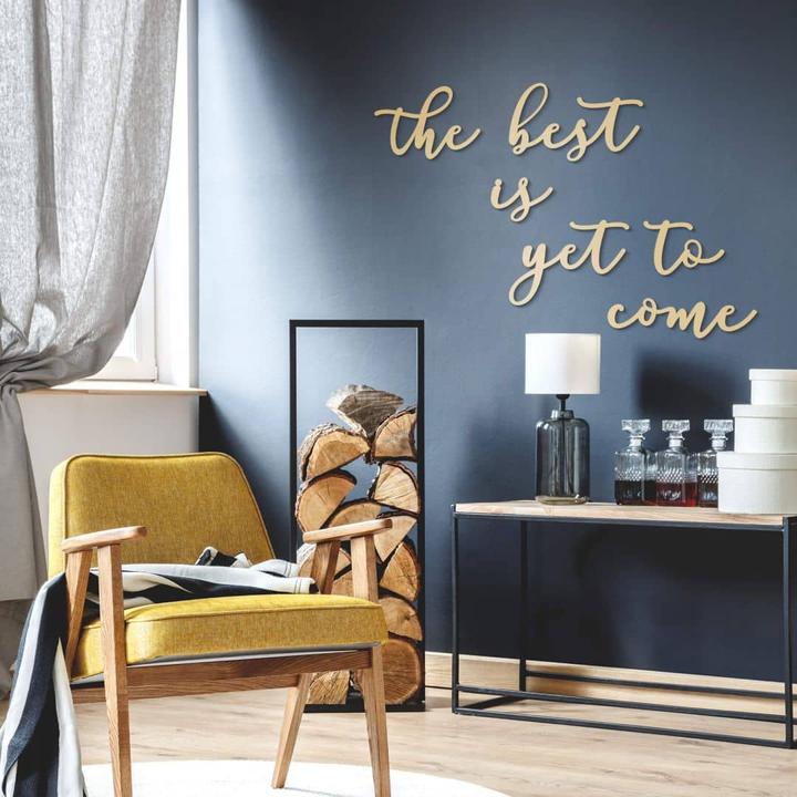 Actual product image Trenddeko Poplar The best is yet to come (348 x 50 cm)