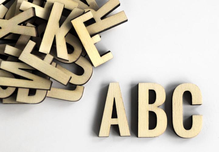 Produktbild Trenddeko Alphabet - Oswald - 26tlg