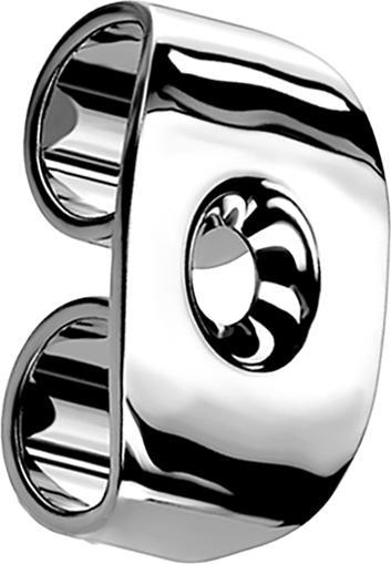 Produktbild Star Piercing Ohrstecker Verschluss silber (Titan G23, ohne Messing)