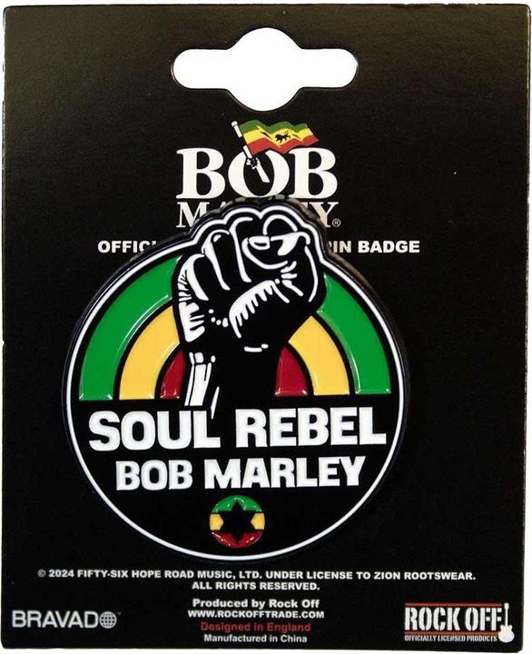 Image du produit Bob Marley - Badge SOUL REBEL