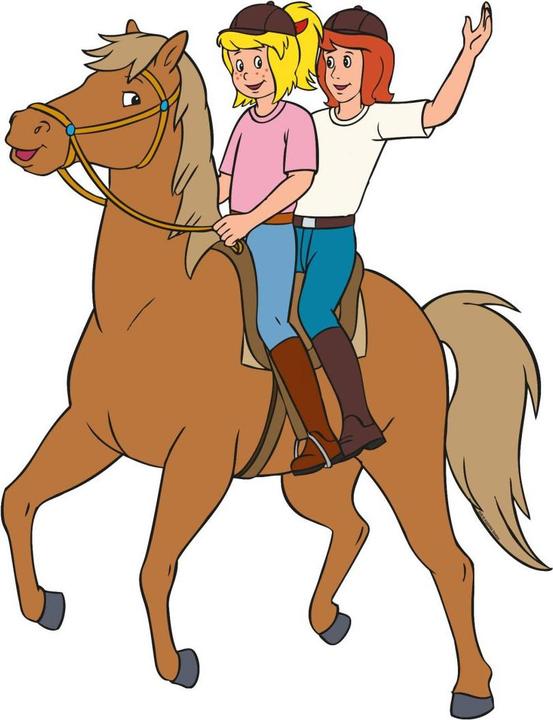 Immagine prodotto Bibi & Tina Bibi&Tina - Bibi e Tina a cavallo (46 x 60 cm)