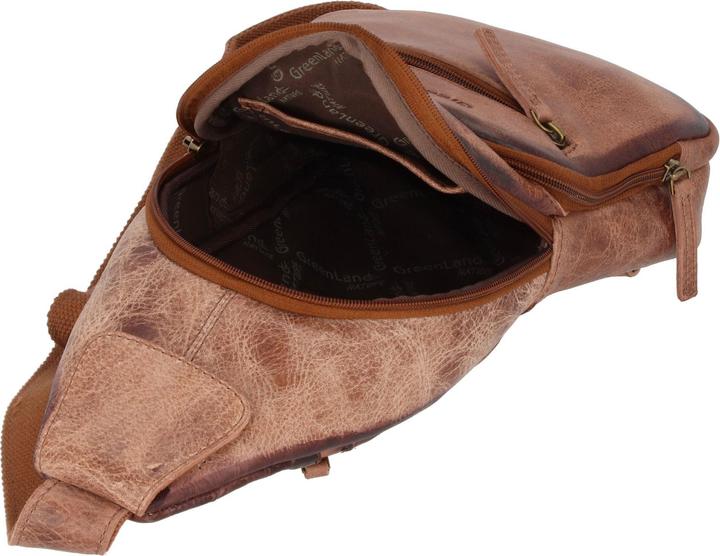 Produktbild Greenland Nature Mascu & Line Umhängetasche Leder 39 cm