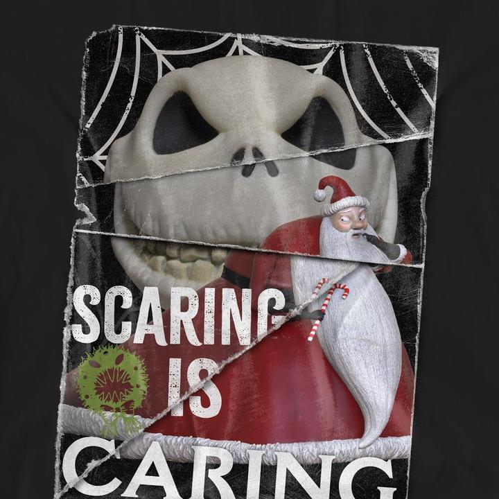 Produktbild The Nightmare Before Christmas Scaring Is Caring TShirt (L)