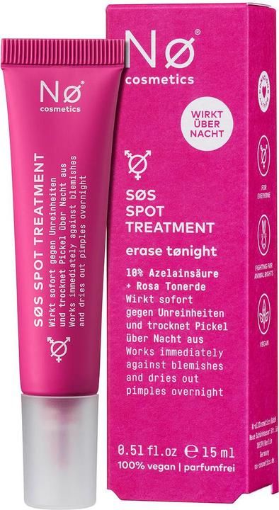 Produktbild Nø Cosmetics SØS Spot Treatment (15 ml, Nachtcreme)