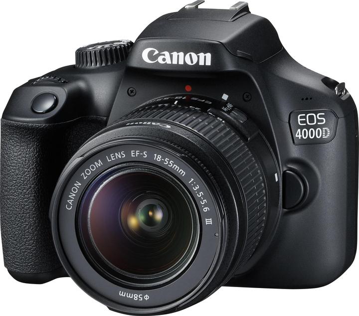 Actual product image Canon Eos 4000d Dc - (Eu) (18 - 55 mm, 18.70 Mpx, APS-C / DX)