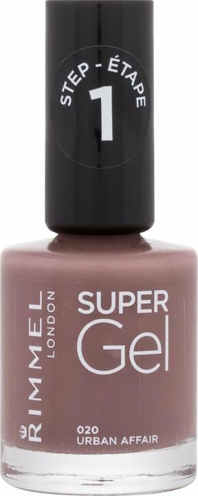 Produktbild Rimmel London Rimmel - Super Gel STEP1 - Gel nail polish 12 ml - (020 Urban affair, Gel-Effekt Nagellack)