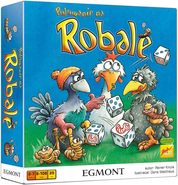 Egmont ISBN Polowanie na robale book Games Polish Hardcover (Polish)