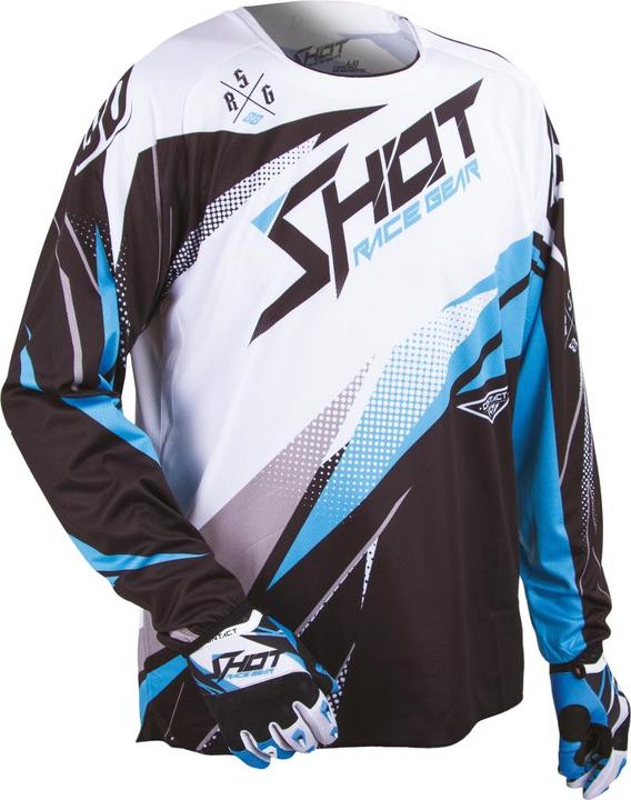 Image du produit Shot CONTACT MAGNETIC Jersey sw.-blau-weiss XL (XL)