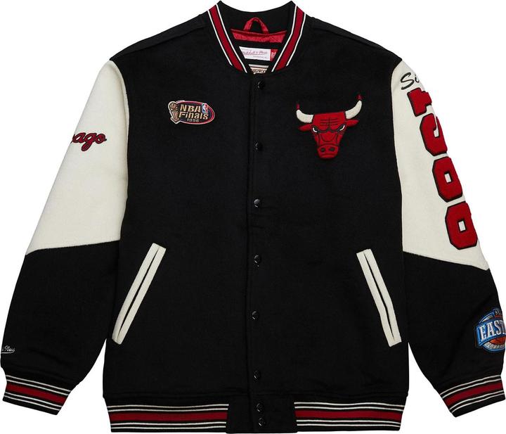 Produktbild Mitchell & Ness M&N Vintage Varsity Wool Jacke - NBA Chicago Bulls - L (L)