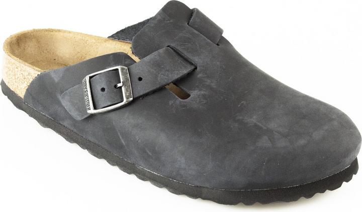 Birkenstock Boston Nubukleder geölt Schmal