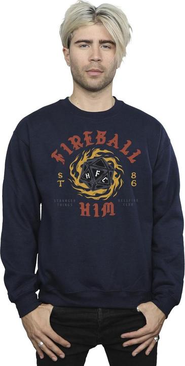 Immagine prodotto Netflix Stranger Things Fireball Dice 86 Felpa Uomo (M)