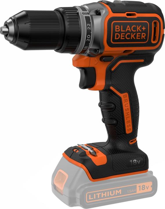 Black & Decker Accuboormachine BL186N-XJ, 18,0V (Oplaadbare batterij)