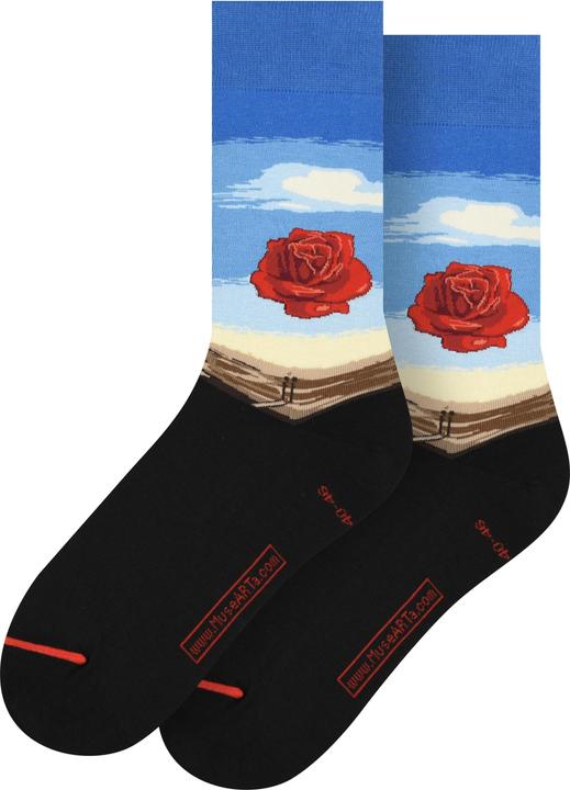 Immagine prodotto MuseARTa Calzini Salvador Dalí - Rosa Meditativa (Confezione singola, 36 - 40)